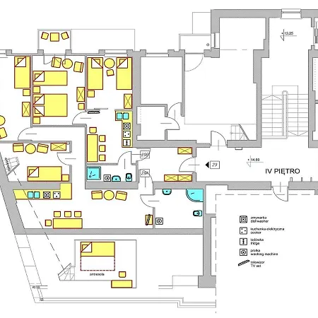 Vanilla 3, 4bdr 2bth 5min To Main Square Apartamento